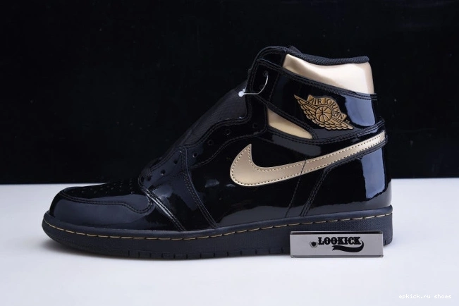 Cheap BLACK 1 AIR (2020) GOLD 555088-032 JORDAN HIGH RETRO METALLIC 0810